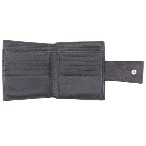 Gucci bifold Wallet black Leather GG - Picture 5 of 6